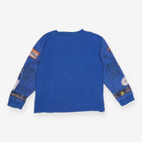 Tee blue LS astronaut