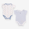 Bodysuits Blue Stripe Koala 2-Pack