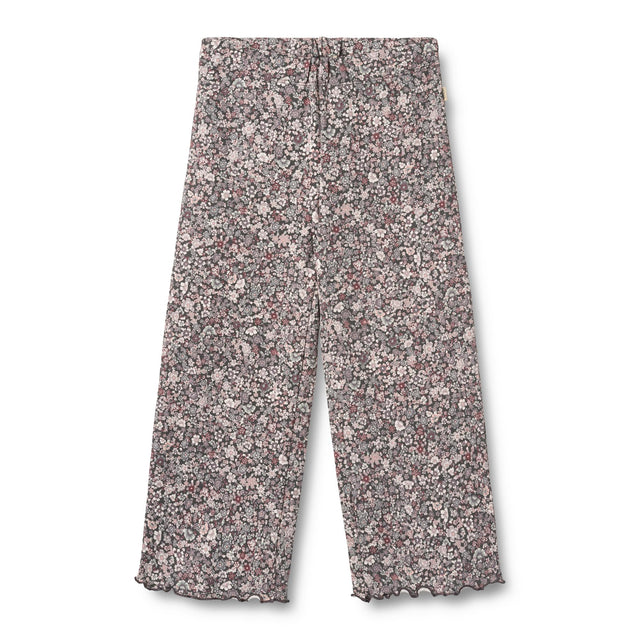 Purple Stone Flowers Ela Jersey Pants