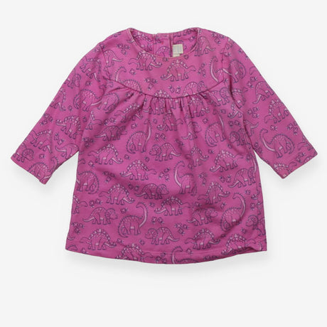 Pink Dinosaurs Dress