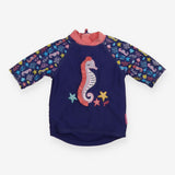 Rash Vest navy Seahorse