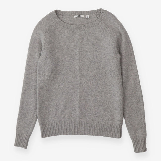 Uniqlo Grey Wool Alpaca Jumper
