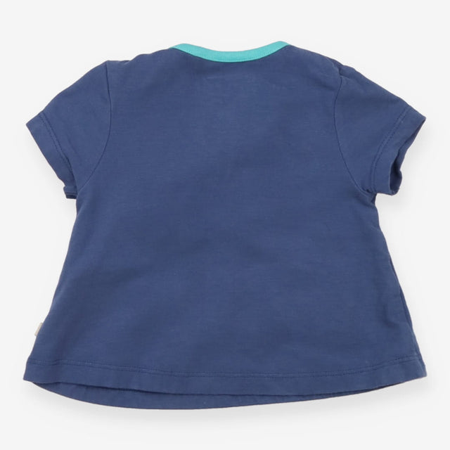 Blue Sleeping Cat T-shirt
