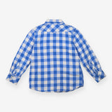Shirt blue check
