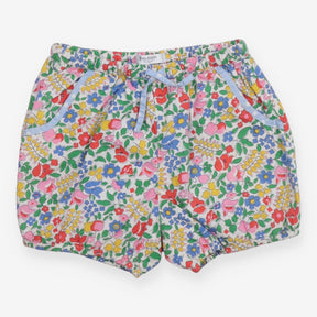 Bubble Shorts Floral with Pockets