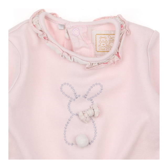 Pink Bunny Sleepsuit