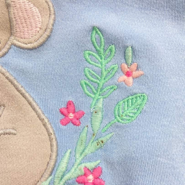 Blue and White Stripe Koala Pyjamas