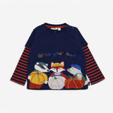 T-shirt Navy Grow Your Own Pumpkin T-shirt