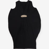 Black Beaded Empire Line Occasion Dress