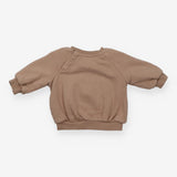 Jersey Sweater Light Brown ''Love+Hugs+Croissant''