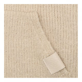 Knitted Hoodie Stone Boucle Pocket Jumper