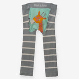 Grey Giraffe Knit Leggings