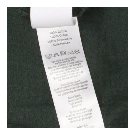 Khaki green muslin shirt midi dress