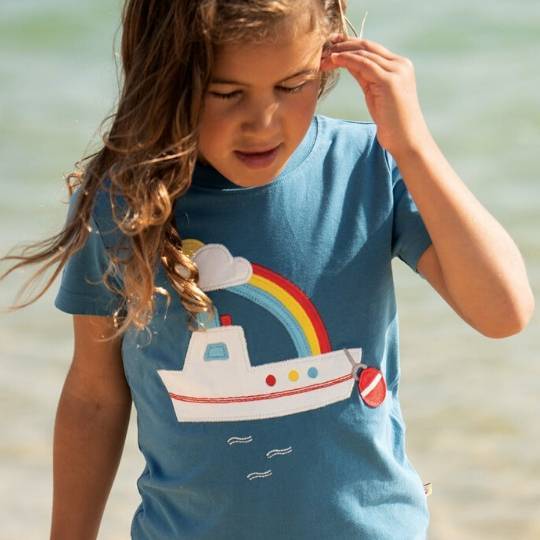 Stanley applique t-shirt