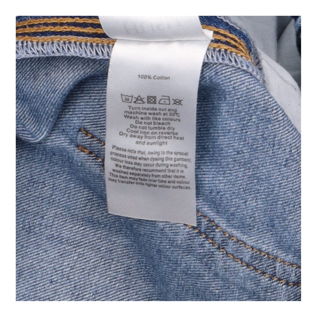 Shorts Blue Denim Elasticated Drawstring Waist