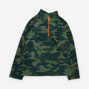 Camo Half zip fleece 
