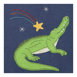 T-Shirt Blue Crocodile Star