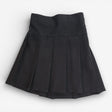 School Skirt Pleated Adjustable Waist Grey