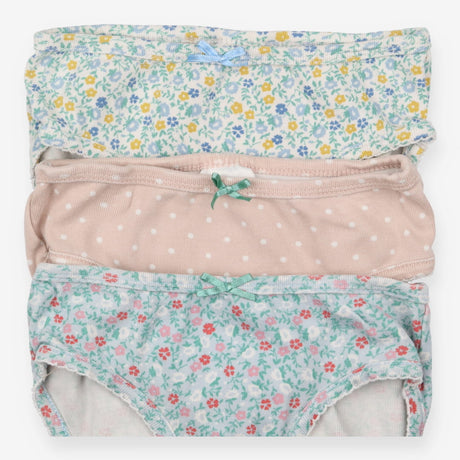 Floral and Polka Dot Briefs 3 Pack 