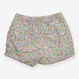 Shorts floral pink tie