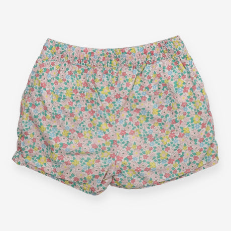 Shorts floral pink tie
