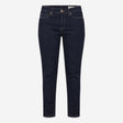 Jeans Dark Indigo High Waisted Skinny Denim