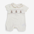 Romper Jersey Cream with Brown Bears and Spots