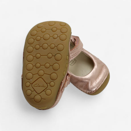 Rose Gold Mary Janes 