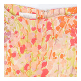 Hobbs Orange Pink Floral Summer Dress with Slip & 