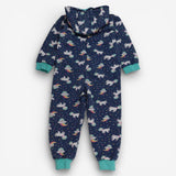 Snugglesuit blue unicorns in space