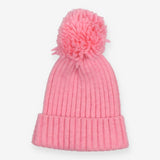 Hat pink pom pom
