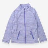 Jacket zip up lilac stripe