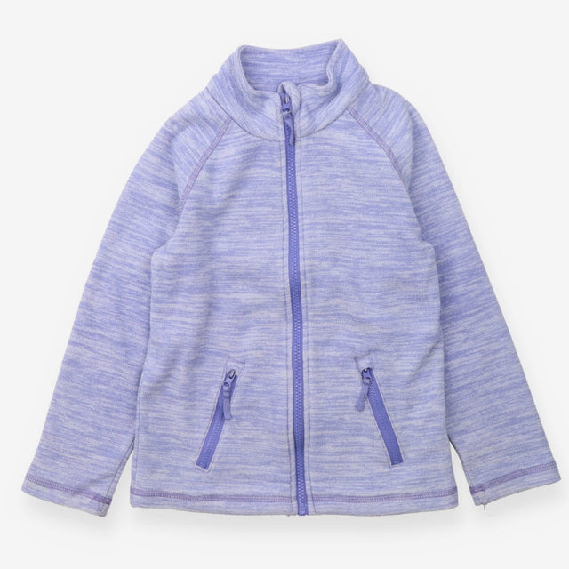 Jacket zip up lilac stripe