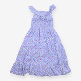Dress blue spotted