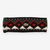 Headband Vintage Geometric Fair Isle Wool Blend