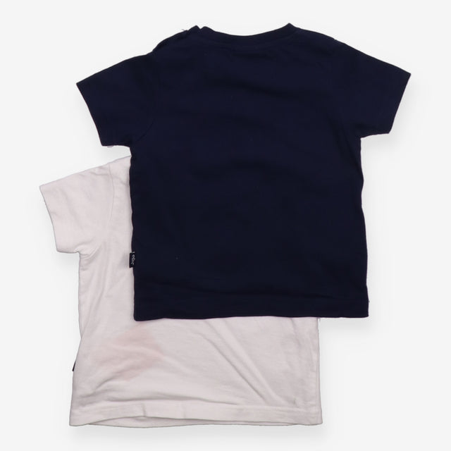Navy & White T-shirt 2 Pack