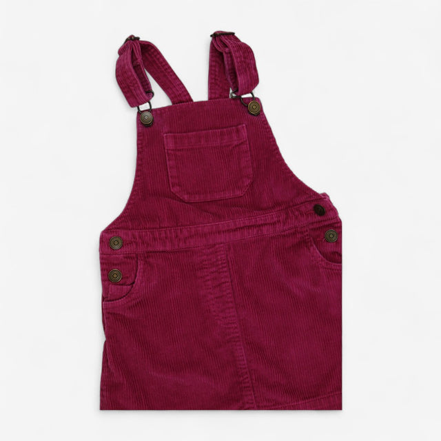 Dress Pinafore Plum