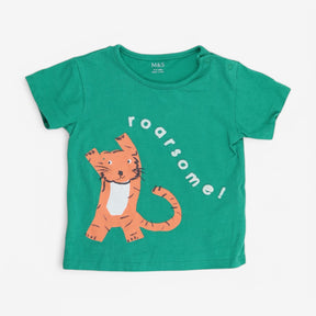 Tee Green Tiger Roarsome