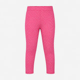 Pink spotty leggings