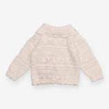 Cardigan White Peter Rabbit