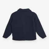Jacket blue textured