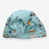 Swim Hat Blue Toucan and Friends