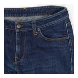 Maison Kitsuné Speckled Mid‑Wash Jeans