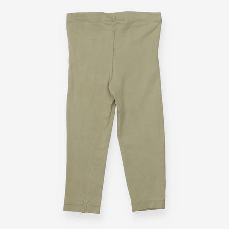 Leggings Green Knee Appliques