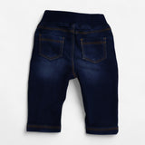Dark Denim Pull On Jeans