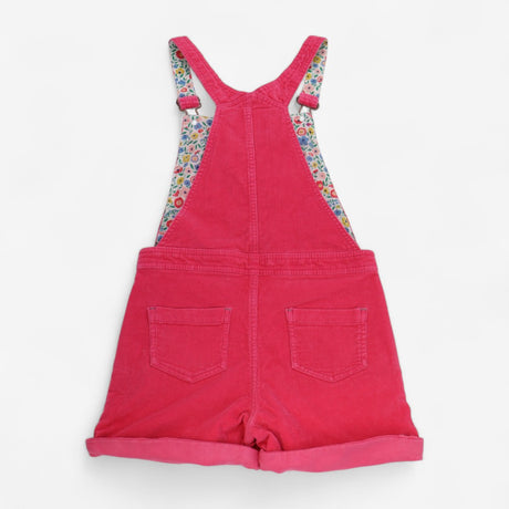 Dungarees Short Pink Cord