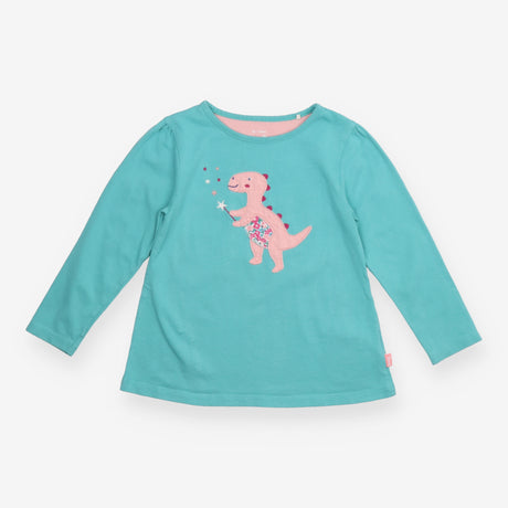 Blue Dinosaur with Wand Long Sleeve
