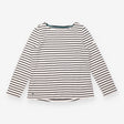 Cream & Navy Striped Harbour Breton Top