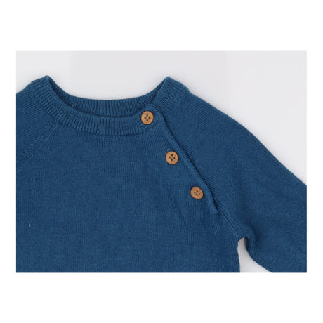 Outfit Top and Leggings Knit Blue