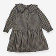 Dress Flannel Black and cream Check